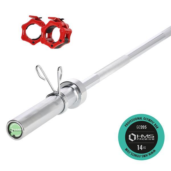 5907695540246 GO205 zacisk ZG1000R ГРИФ ОЛИМПИЙСКИЙ 135 КГ 1500 ММ HMS PREMIUM HM 2149000₽
