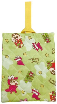 AI PLANNING Crayon Shin-chan Quilted Shoe Case Chocobi W22×H28cm N22338A