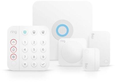 RING Alarm Security Kit 2nd Gen. Alarmanlage, Sicherheitssystem Komplett-Set