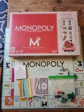 Monopoly 80th Anniversary Edition + 1961 Board + Vintage Tokens + Properties ++