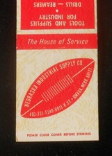1970s Nebraska Industrial Supply Co. Tools for Industry 8913 H Street Omaha NE