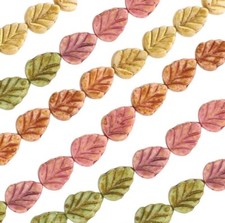 6-inch strand of High-Quality Czech Glass Beads - Table cut designs - CGS241