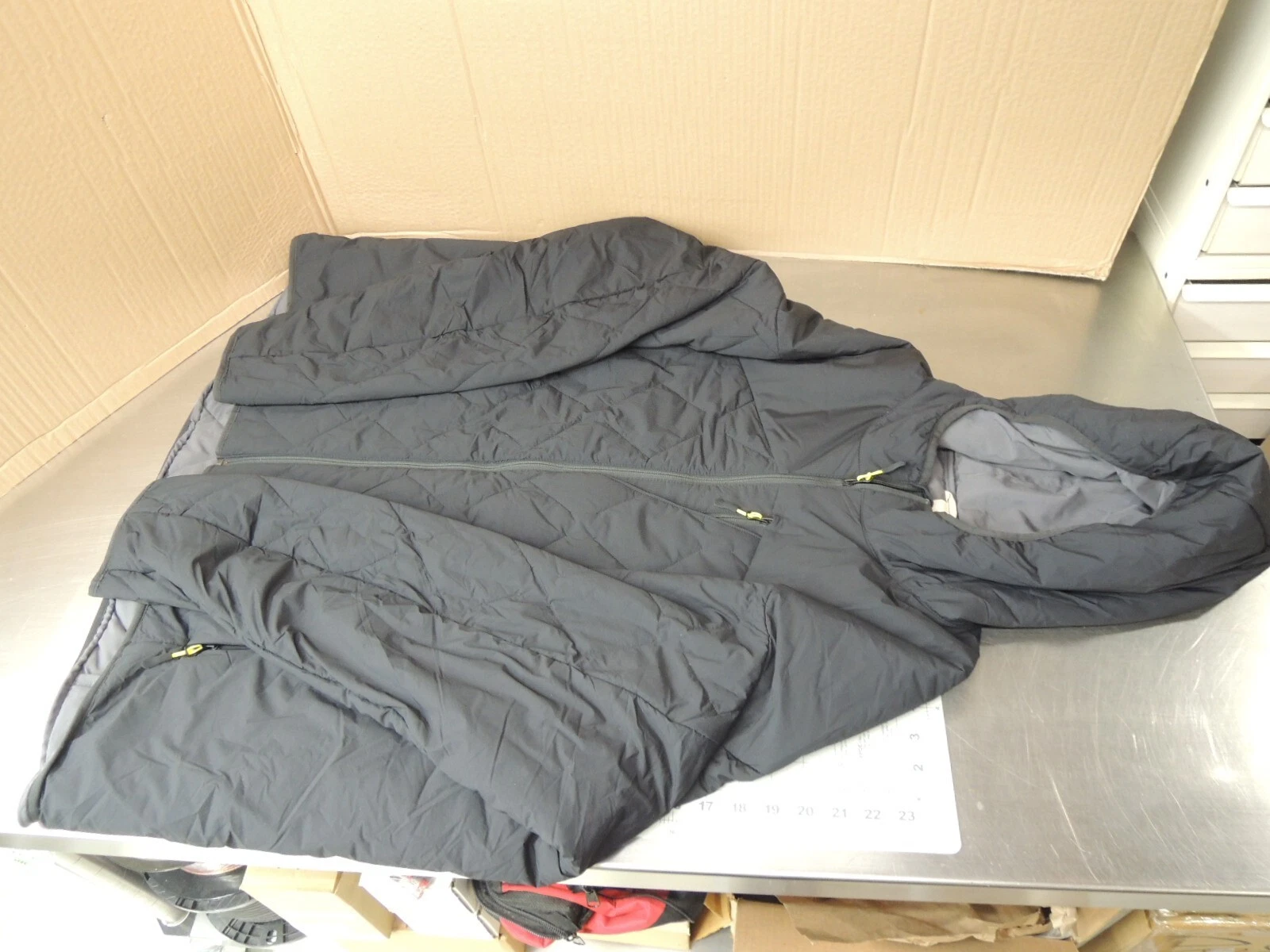 Duluth Trading Men's Agiloft Hooded Jacket 2.0 3XL Black - NEW WITH TAGS
