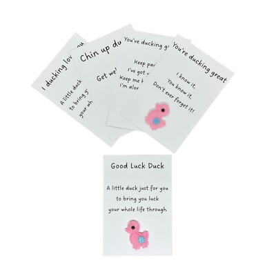 Ente Geschenk Taschenumarmung Get Well Inspirierende Liebe Viel Glück Sie haben diesen Gefallen