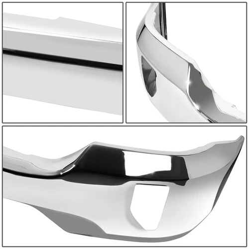 Front Bumper Face Bar Chrome For 2016-2018 Chevrolet Silverado 1500 - Picture 5 of 16
