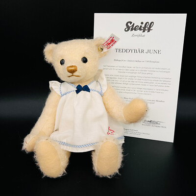 Steiff 035951 June Teddybär Mohair 24 Cm limitiert online kaufen 