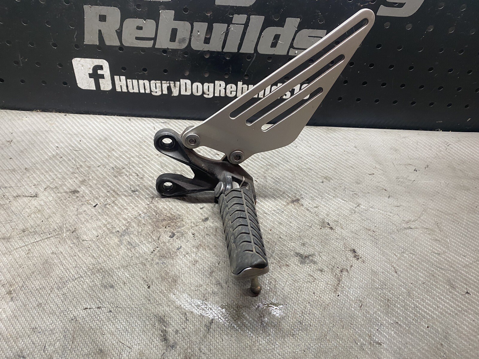 20072011 Kawasaki ZX14 Left Side Rearset Foot Peg eBay