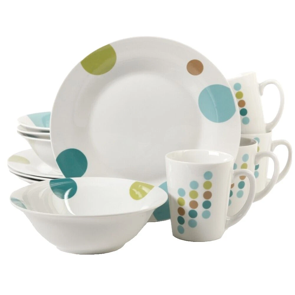 Stoneware Polka Dot Dinnerware & Serveware