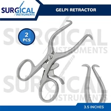 2 Gelpi Retractor Surgical Veterinary Instruments 3.50" Stainless German Grade
