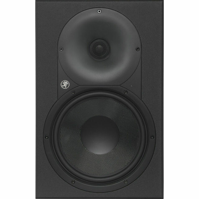 mackie studio monitor black