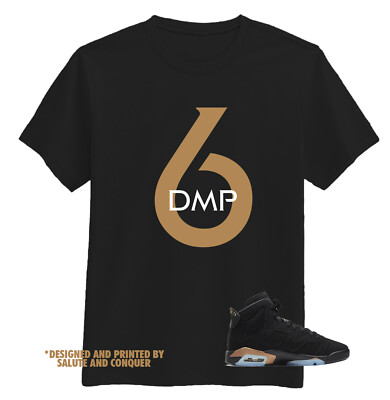 JORDAN 6 DMP BIG 6 (T SHIRT BY SALUTE AND CONQUER) | eBay