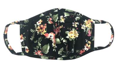 Pro MC Women's Daisy Print Reusable Protective Face Mask - Pink MC4223-ZINNIA
