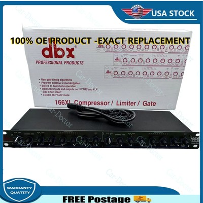 Compressor Limiter/Gate Effects DSP Processor Free Shipping DBX 166XL