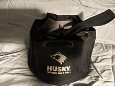 Open Top Tool Tote Utility Pouch Bag Black and 6 Inside Pockets Free Shipping