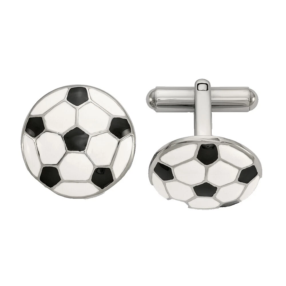 Gemelos Deportivo De Acero Inoxidable para Hombres