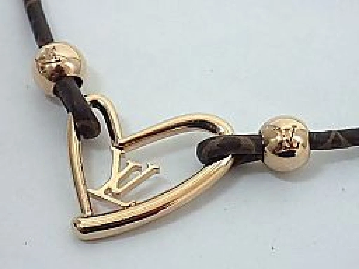 LOUIS VUITTON Monogram Fall In Love Adjustable Bracelet 851835