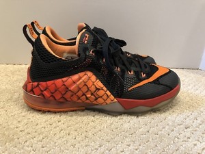 lebron 12 low orange
