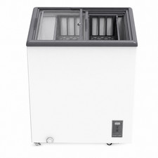 DOE Certified Commercial Freezer 5.1 Cu Ft CGF-51V, Compact Business Food Storag