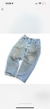 Vtg 90s Bugle Boy Jeans Mens 38x30 Baggy Fit Loose Light Wash Skater