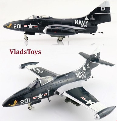 Hobby Master 1/48 F9F-5 Panther VF-192 Golden Dragon USS Oriskany Korea HA7211