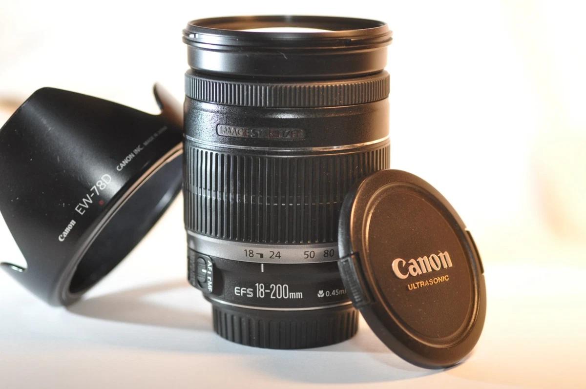 Canon EF-S 18-200mm Focal Camera Lenses for sale | eBay