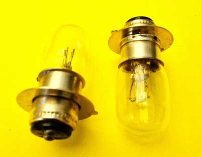 2 x 12 Volt Motorrad MPF Mini Pre Focus Scheinwerfer Headlamp Birne 12V 25/25W PX15
