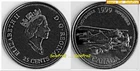 CANADA 1999 CANADIAN AIRPLANE QUEEN RARE QUARTER AVIATION PLANE 25 CENT COIN