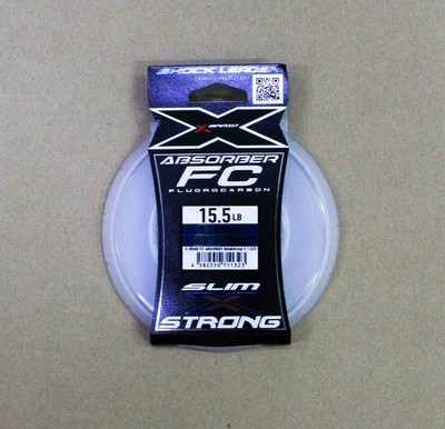 YGKxBraid Absorber Fluorocarbon SS Slim Strong Linie 30m 15.5lb 0.289mm 1323