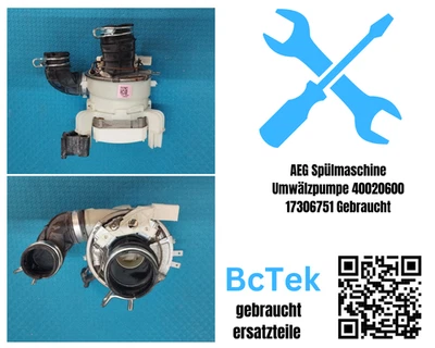 AEG Spülmaschine Umwälzpumpe 40020600 17306751 Gebraucht - Bild 1 von 4