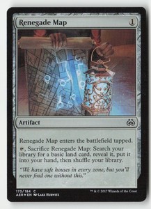 Renegade Map 173 Common Aether Revolt Foil MTG