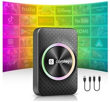 Wireless CarPlay Adapter Magic Box - Netflix YouTube TikTok - HDMI 4GB 32GB
