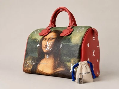 Louis Vuitton Speedy 30 Jeff Koons Mona Lisa Masters of Arts