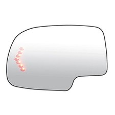 View Heated Mirror Glass Fits for 2003-2006 Chevy Silverado Driver Left Side
