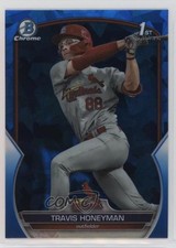 2023 Bowman Chrome Draft Sapphire Travis Honeyman #BDC-95 0q4s