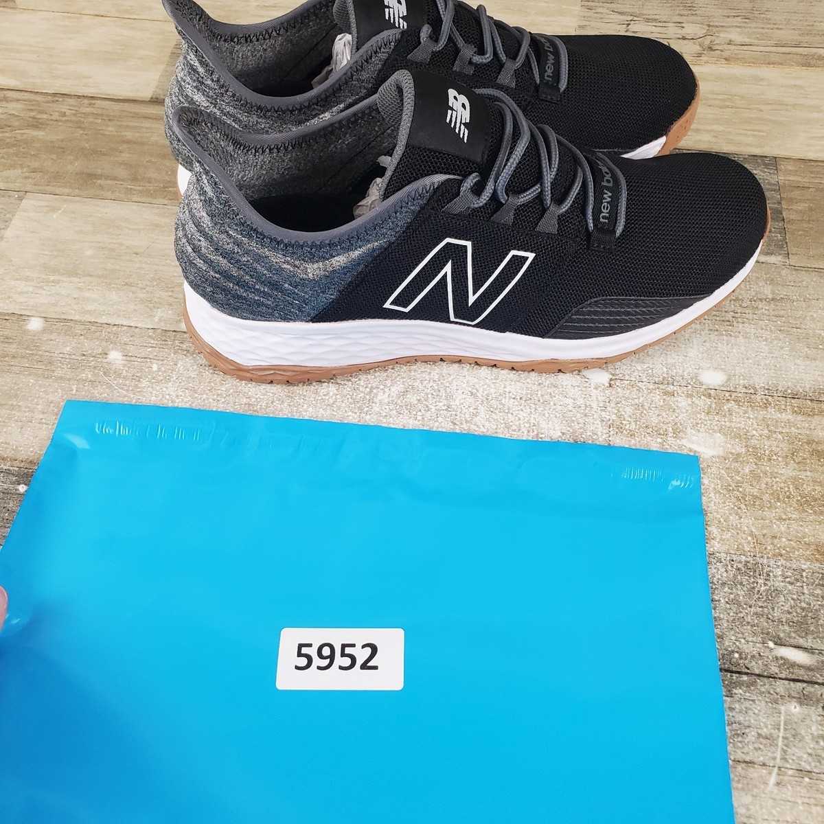 New Balance Fresh Foam ROAV Mens Golf Shoes Sz 9 Athletic Black Gray Golfing New Balance - Brandclub - New Balance Men main image 3