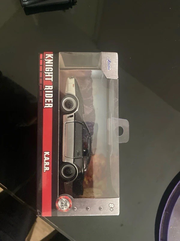 Nuevo Knight Rider 2019 Jada Toys Metals Hollywood Rides Karr escala 1:24 Die Cast
