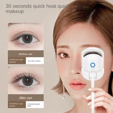 Eyelash Curler Portable Electric Comb Eye Lash Perm Long Lasting