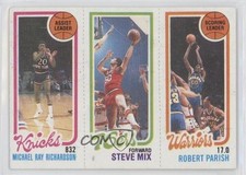 1980 Topps Micheal Ray Richardson Michael Steve Mix Robert Parish Rookie RC 03rx