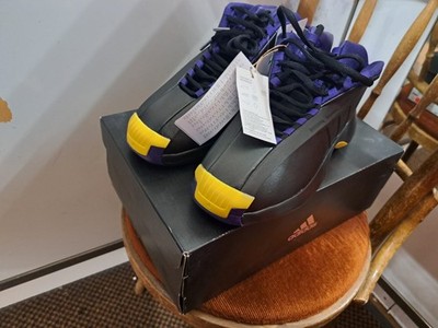 adidas Crazy 1 Sneaker Herren, Schwarz Größe 40, US7 Bassketball Schuhe 