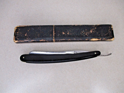 Vintage J.A. Henckels Twin Works 50 1/2 Straight Razor Solingen Germany JA J A