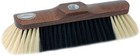 Haushaltsbesen Rosshaarmischung L.280mm braun lackiert mit Gewinde Besen Natur  
