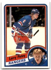 1984-85 O-Pee-Chee Larry Patey New York Rangers #149