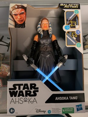 STAR WARS - AHSOKA TANO - GALACTIC ACTION FIGURE 12'' SOUND EFFECTS TALK - NEW