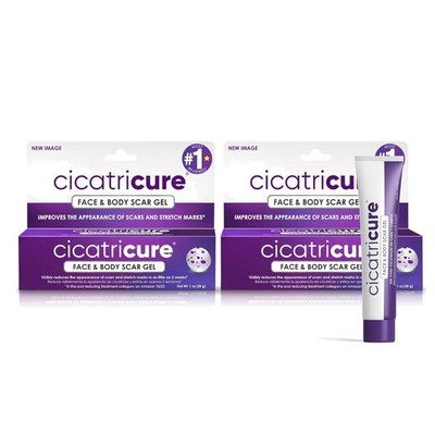 Advanced Scar Gel for Face & Body - Proven Results in 2 Weeks, Scar Treatment...
