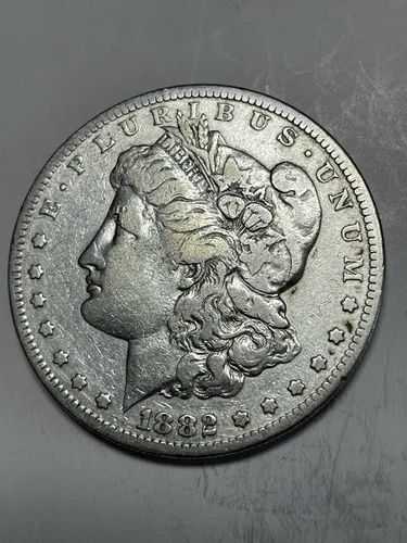 1882 S Morgan Silver Dollar Extremely Fine