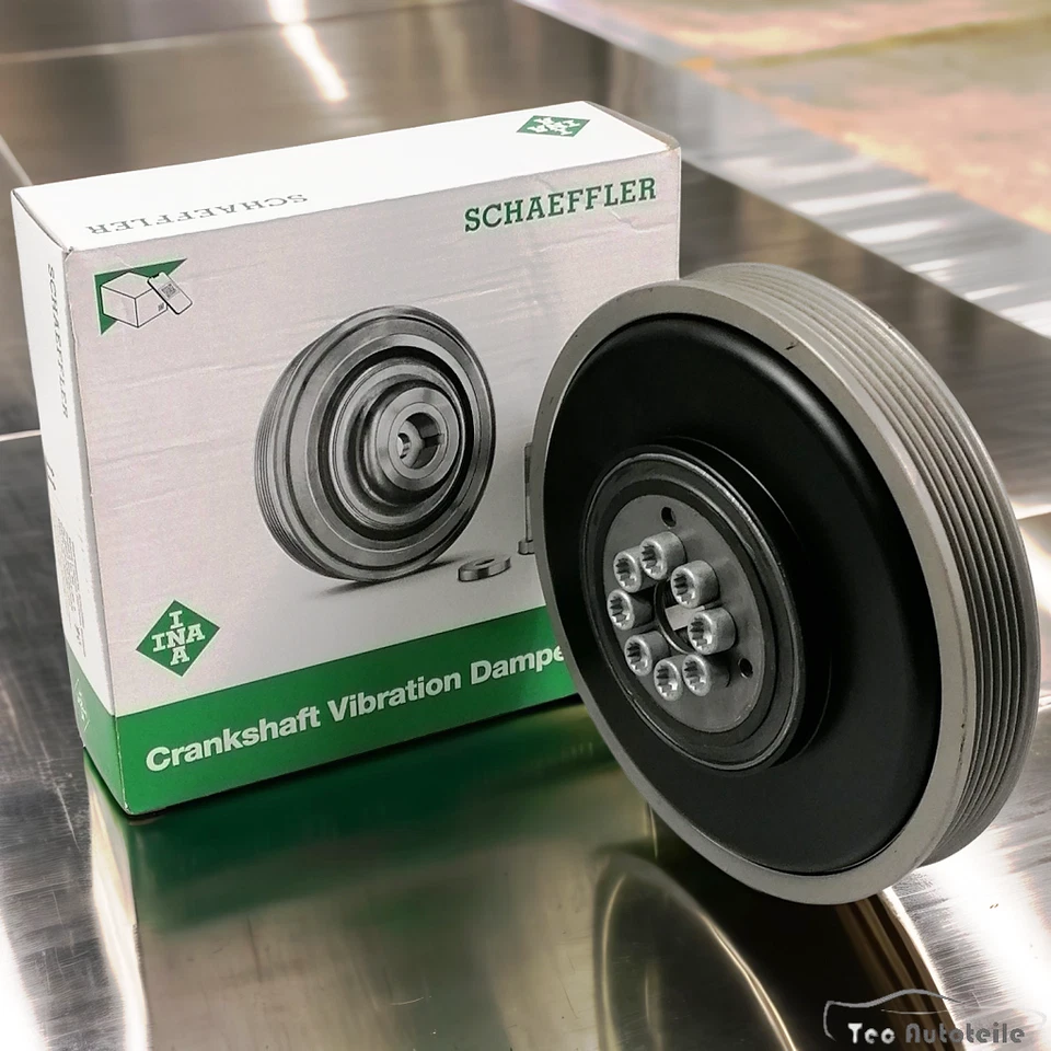INA Riemenscheibe Kurbelwelle Audi A4 A5 A6 A7 A8 Q5 Q7 VW Touareg  2.7 3.0 TDI - Bild 3 von 4