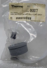 New Thermo Fisher Scientific  068077 Dionex Solvent Bottle Caps and Liners Gray