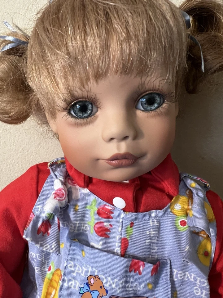 Vintage Vinyl Baby Doll By Virginia Turner LE 111/400, 1998, 22 in - Image 2 of 4