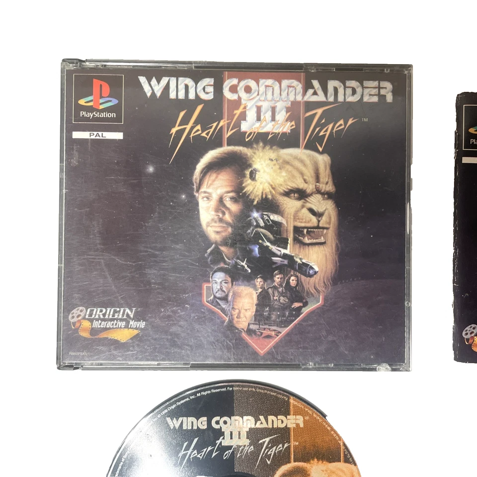 Wing Commander III - Heart of the Tiger -Sony PlayStation 1 - vollständig - Bild 2 von 4
