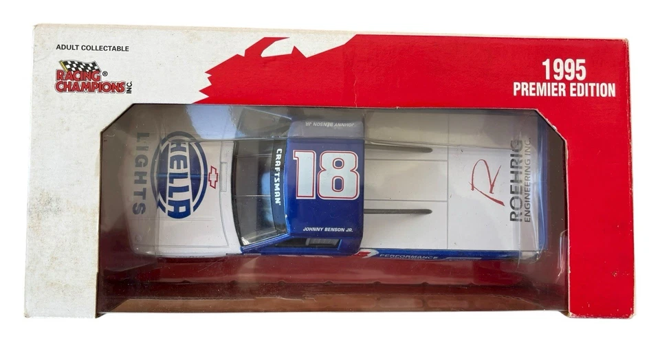 Johnny Benson Jr. #18 1995 Racing Champions Craftsman Super Truck Series 1:24 - Image 3 of 4